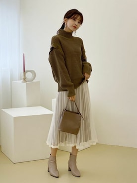 ディーホリックさん（レディース・164cm）の冬コーディネート