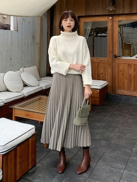 ディーホリックさん(レディース・165cm)の冬コーディネート