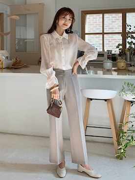 ディーホリックさん（レディース・163cm）の冬コーディネート