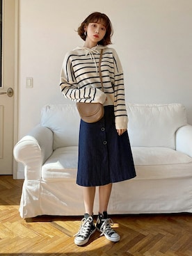 「coordinate」｜ディーホリックさん（レディース・165cm）の春コーディネート