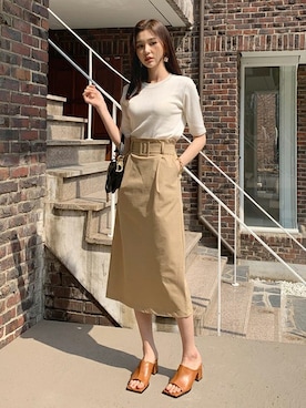 「coordinate」｜ディーホリックさん（レディース・165cm）の春コーディネート