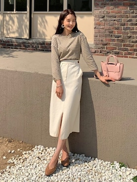 「coordinate」｜ディーホリックさん（レディース・165cm）の春コーディネート