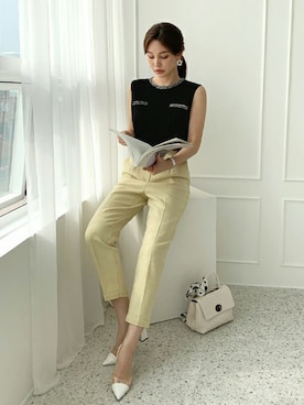 「DHOLIC（ディーホリック）のアイテム（その他）」を使った、ディーホリックさん（レディース・165cm）の春コーディネート