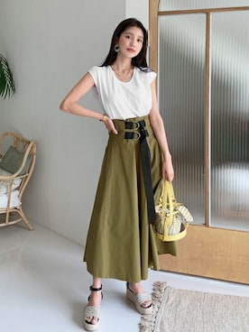 「coordinate」｜ディーホリックさん（レディース・165cm）の夏コーディネート