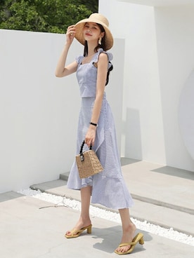 ディーホリックさん（レディース・165cm）の夏コーディネート