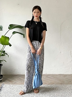 ディーホリックさん（レディース・165cm）の夏コーディネート