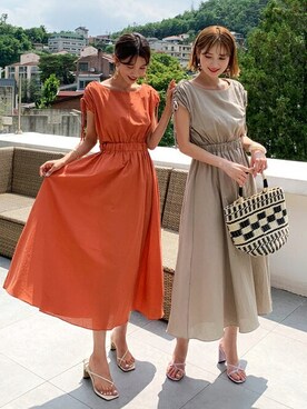 「coordinate」｜ディーホリックさん（レディース・165cm）の夏コーディネート