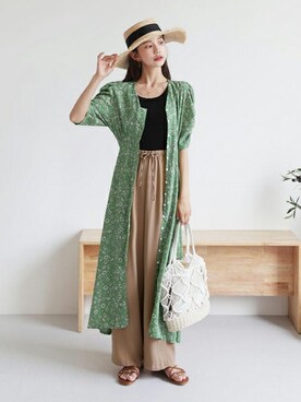 ディーホリックさん（レディース・164cm）の夏コーディネート