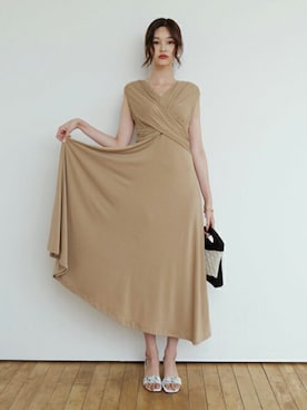 「DHOLIC（ディーホリック）のアイテム（ピアス（両耳用））」を使った、ディーホリックさん（レディース・163cm）の夏コーディネート