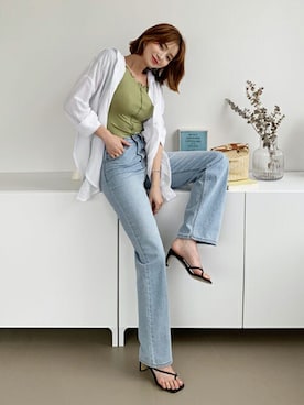 ディーホリックさん（レディース・165cm）の夏コーディネート