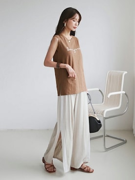 ディーホリックさん（レディース・164cm）の夏コーディネート