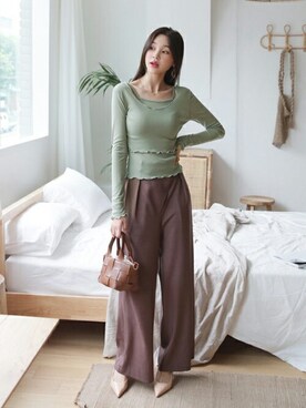 「DHOLIC（ディーホリック）のアイテム（ピアス（両耳用））」を使った、ディーホリックさん（レディース・163cm）の夏コーディネート