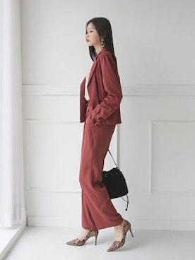 「DHOLIC（ディーホリック）のアイテム（パンプス）」を使った、ディーホリックさん（レディース・163cm）の夏コーディネート