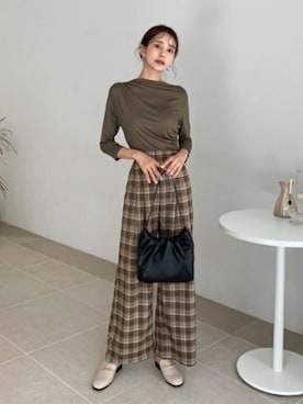 「DHOLIC（ディーホリック）の新作10％OFF（Tシャツ/カットソー）」を使った、ディーホリックさん（レディース・164cm）の夏コーディネート