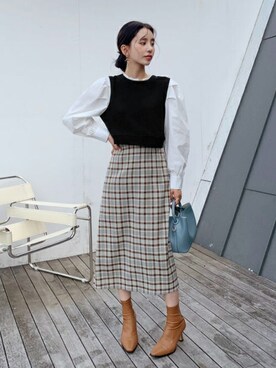 ディーホリックさん（レディース・164cm）の秋コーディネート