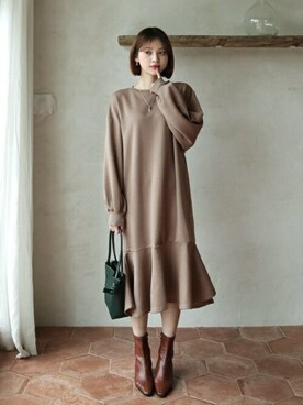 ワンピースを使った Dholic の人気ファッションコーディネート ユーザー ショップスタッフ Wear