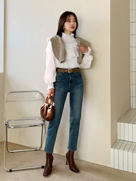 ディーホリックさん（レディース・164cm）の秋コーディネート