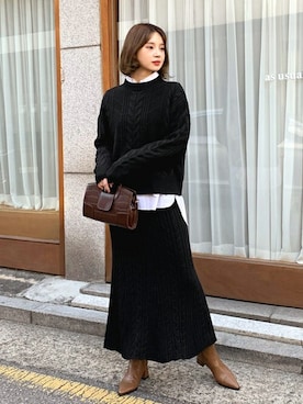 「#セットアップ」｜ディーホリックさん（レディース・165cm）の秋コーディネート