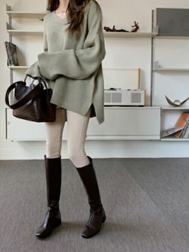 ディーホリックさん（レディース・166cm）の冬コーディネート