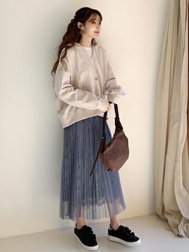 「DHOLIC（ディーホリック）のアイテム（スニーカー）」を使った、ディーホリックさん（レディース・164cm）の冬コーディネート