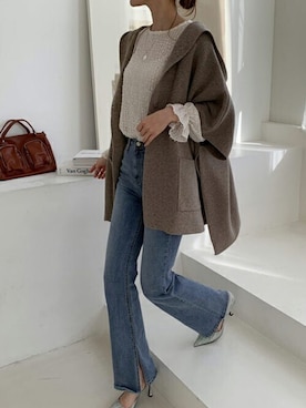 ディーホリックさん（レディース・164cm）の冬コーディネート