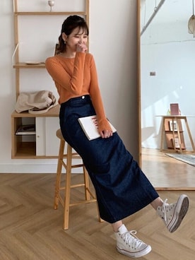 ディーホリックさん（レディース・165cm）の冬コーディネート