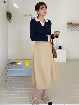 ディーホリックさん（レディース・164cm）の春コーディネート