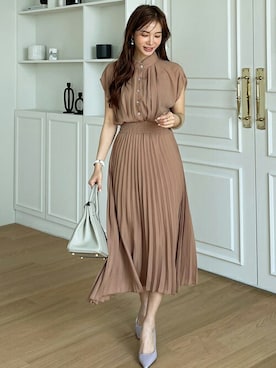 ディーホリックさん（レディース・166cm）の春コーディネート