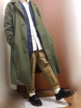 「仕事コーデ」｜「アイテム（その他）」を使った、WMさん（メンズ・163cm）の春コーディネート