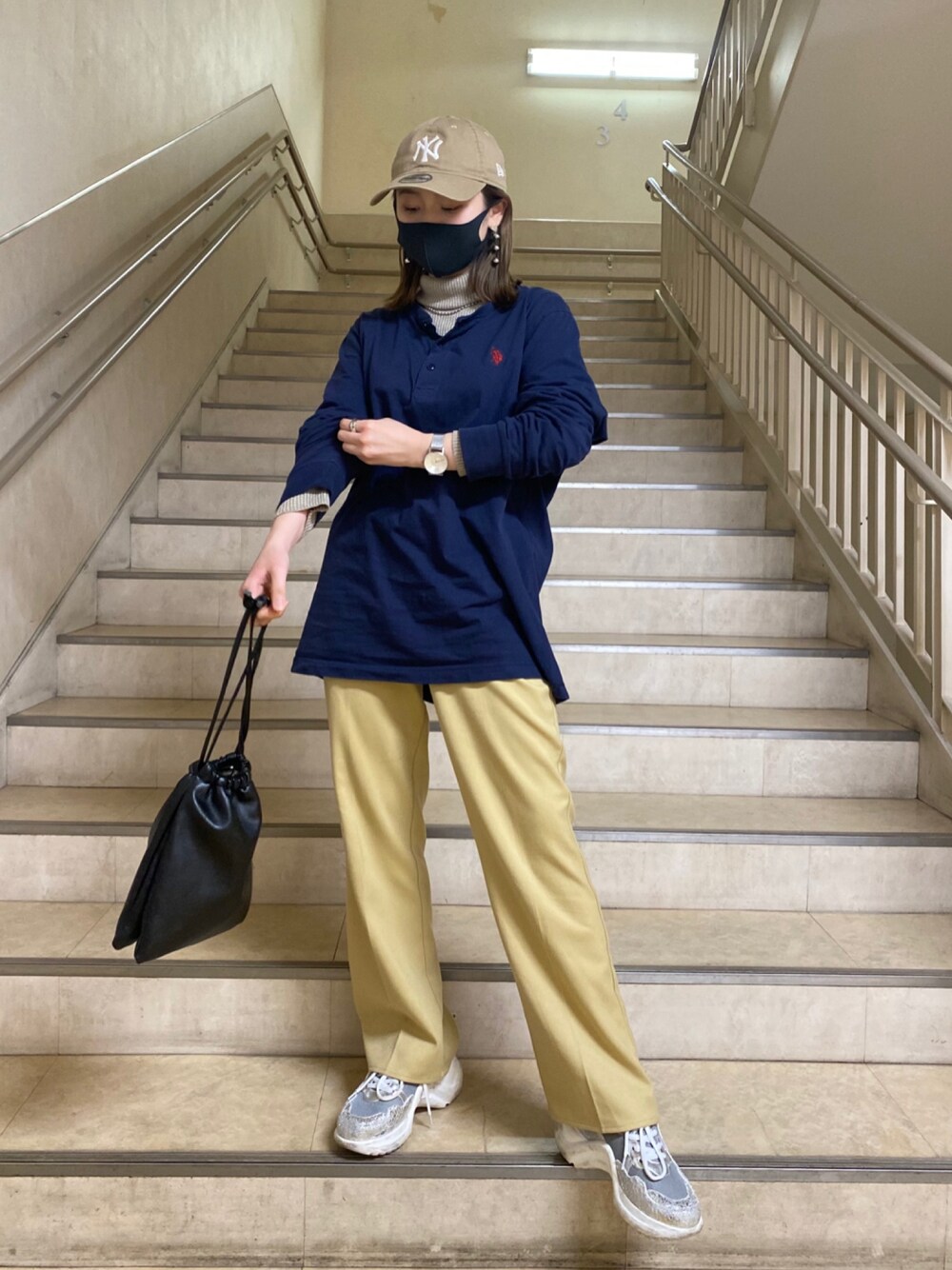カラーパンツ　PoloRalph Lauren　イエローパンツ　黄色　春パンツ ccceccee85416a163895b07bfca48b