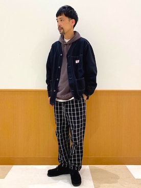「SMITH'S（スミス）のアイテム（ジャケット/アウター）」を使った、coenむらたさん（メンズ・173cm）の秋コーディネート