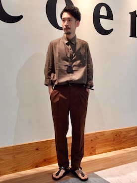 coenむらたさん（メンズ・173cm）の夏コーディネート