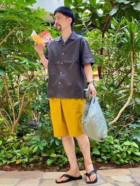 「エコバッグ」｜coenむらたさん（メンズ・173cm）の春コーディネート