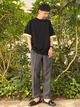 coenむらたさん（メンズ・173cm）の夏コーディネート