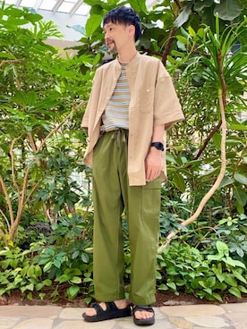 coenむらたさん（メンズ・173cm）の夏コーディネート