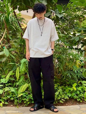 coenむらたさん（メンズ・173cm）の夏コーディネート