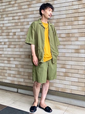 coenむらたさん（メンズ・173cm）の夏コーディネート