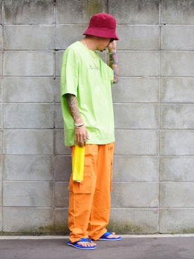 「アイテム（雑貨/ホビー）」を使った、PUBLICATIONさん（メンズ・168cm）の夏コーディネート