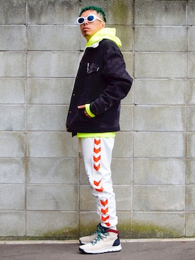 「ジョガーパンツ」｜PUBLICATIONさん（メンズ・168cm）の秋コーディネート