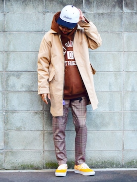 「STORES.jp（ストアーズドットジェーピー）のアイテム」を使った、PUBLICATIONさん（メンズ・168cm）の冬コーディネート