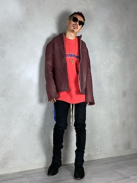 「STORES.jp（ストアーズドットジェーピー）のアイテム」を使った、PUBLICATIONさん（メンズ・168cm）の秋コーディネート