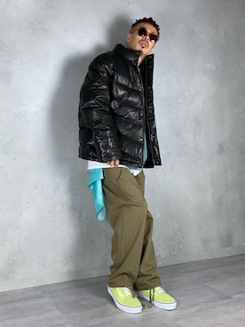 「STORES.jp（ストアーズドットジェーピー）のアイテム（アクセサリー）」を使った、PUBLICATIONさん（メンズ・168cm）の秋コーディネート