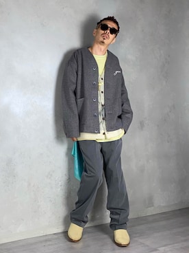 「STORES.jp（ストアーズドットジェーピー）のアイテム」を使った、PUBLICATIONさん（メンズ・168cm）の秋コーディネート