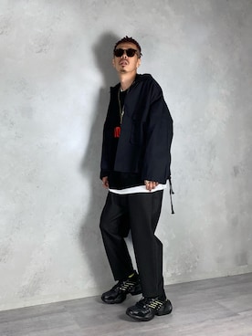 「STORES.jp（ストアーズドットジェーピー）のアイテム」を使った、PUBLICATIONさん（メンズ・168cm）の秋コーディネート