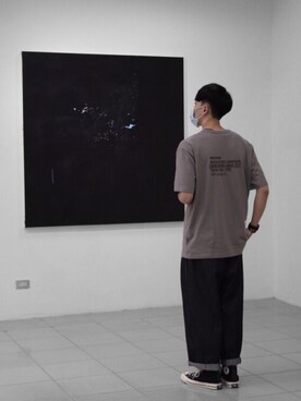 「wisdom（ウィズダム）のアイテム（トップス）」を使った、BIn_さん（メンズ・180cm）の夏コーディネート