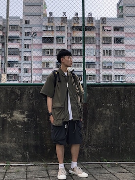 「Article Number（アーティクル ナンバー）のアイテム」を使った、BIn_さん（メンズ・180cm）の夏コーディネート