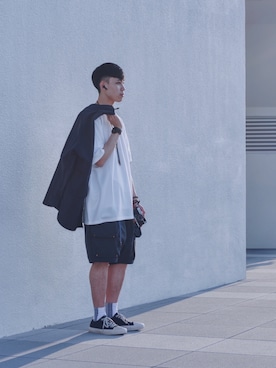 「Article Number（アーティクル ナンバー）のアイテム」を使った、BIn_さん（メンズ・180cm）の春コーディネート