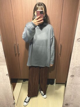 Nono0325🐈‍⬛さん（レディース・172cm）の冬コーディネート