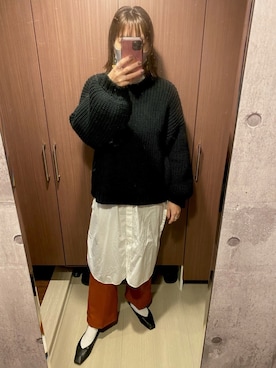 Nono0325🐈‍⬛さん（レディース・172cm）の冬コーディネート