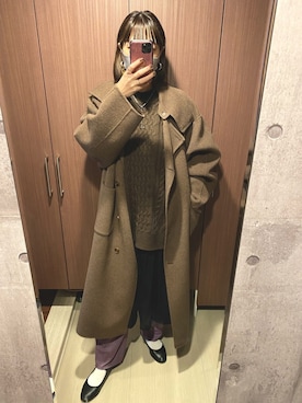 Nono0325🐈‍⬛さん（レディース・172cm）の冬コーディネート